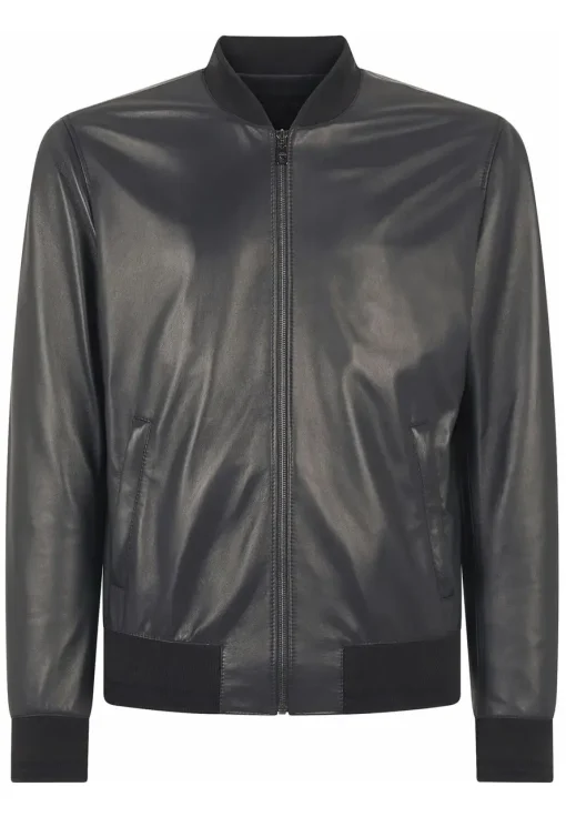 grey-faux-leather-bomber-jacket-mens