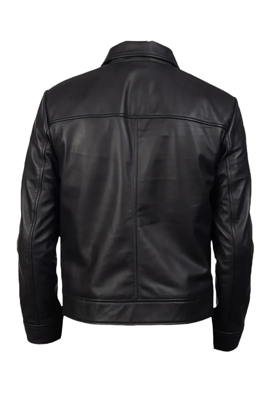 Men's 90s Black Faux Leather Jacket 2 mens-90s-black-faux-leather-jacket