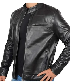 mens-black-moto-faux-leather-jacket