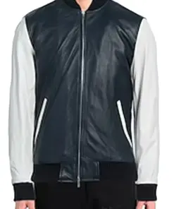 mens-blue-and-white-bomber-faux-leather-jacket