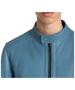 mens-brando-blue-faux-leather-jacket