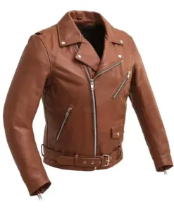 mens-brown-faux-leather-motorcycle-jacket
