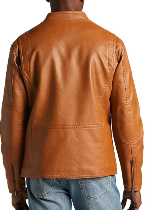mens-camel-modern-fit-moto-faux-leather-jacket