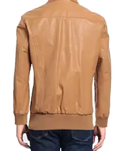 mens-classic-collar-camel-faux-leather-bomber-jacket