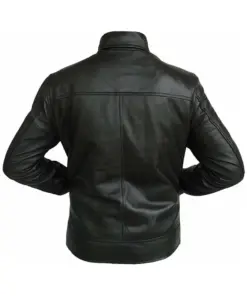 mens-classic-vintage-black-faux-leather-jacket