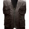 mens-dark-brown-faux-leather-biker-vest