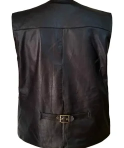 mens-dark-brown-faux-leather-biker-vest