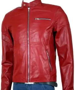 mens-designer-elegant-red-faux-leather-biker-jacket
