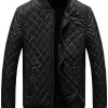 mens-diamond-quilted-black-faux-leather-bomber-jacket