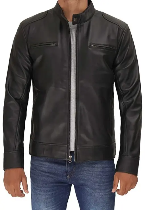 mens-dodge-cafe-racer-black-faux-leather-jacket
