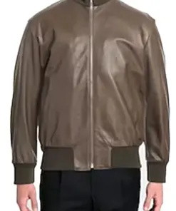 mens-dove-grey-faux-leather-bomber-jacket