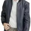 mens-grey-faux-leather-bomber-jacket