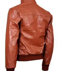 mens-hooded-blue-faux-leather-bomber-jacket