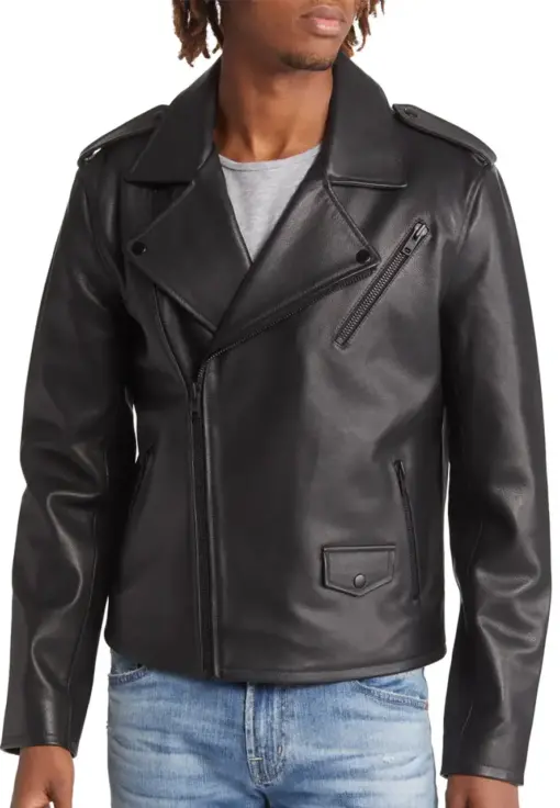 mens-iconic-biker-black-faux-leather-jacket