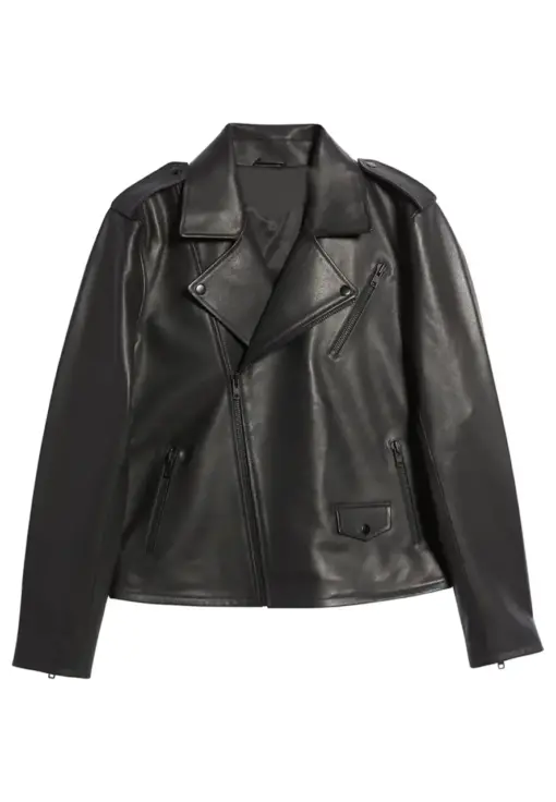 mens-iconic-biker-black-faux-leather-jacket