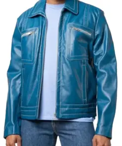 mens-multi-pocket-zip-up-blue-faux-leather-jacket