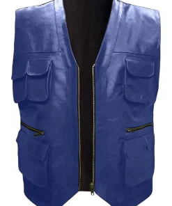 mens-navy-faux-leather-moto-vest