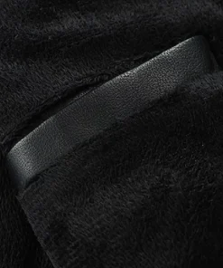 Men's Slim Fit Black Faux Leather Bomber Jacket with Removable Hood 10 mens-slim-fit-black-faux-leather-bomber-jacket-with-removable-hood