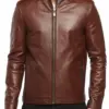 mens-slim-fit-brown-faux-leather-jacket
