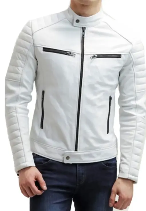 mens-white-faux-leather-biker-jacket