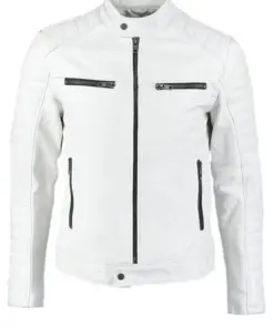 mens-white-faux-leather-biker-jacket