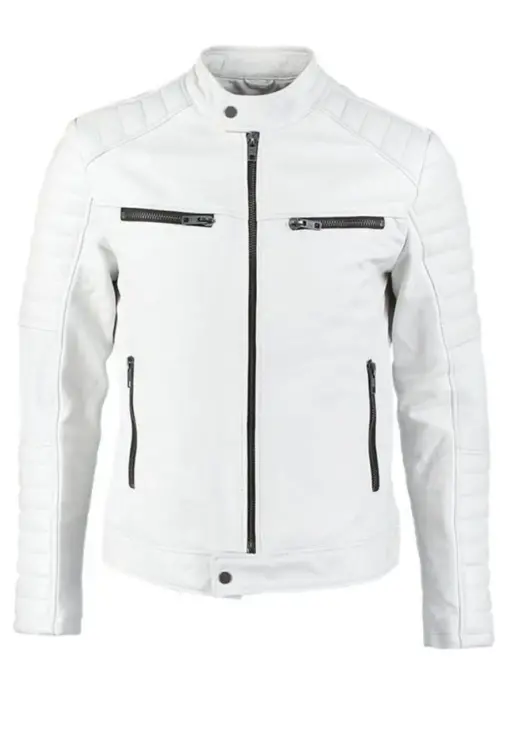 mens-white-faux-leather-biker-jacket