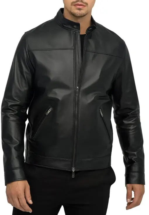mens-zipper-pocket-black-faux-leather-slim-fit-jacket