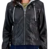 womens-black-faux-leather-hooded-jacket
