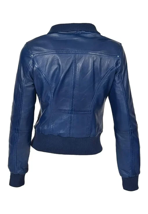 womens-classic-biker-navy-faux-leather-bomber-jacket