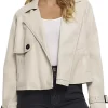 womens-cream-faux-leather-crop-trench-jacket