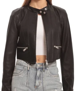 black-faux-leather-jacket
