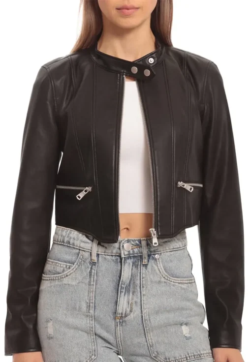 black-faux-leather-jacket
