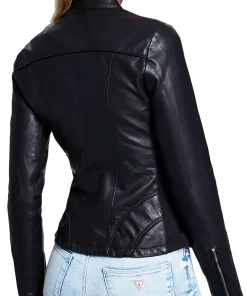 womens-slim-fit-black-moto-faux-leather-jacket