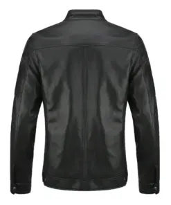 mens-casual-zip-up-black-faux-leather-jacket