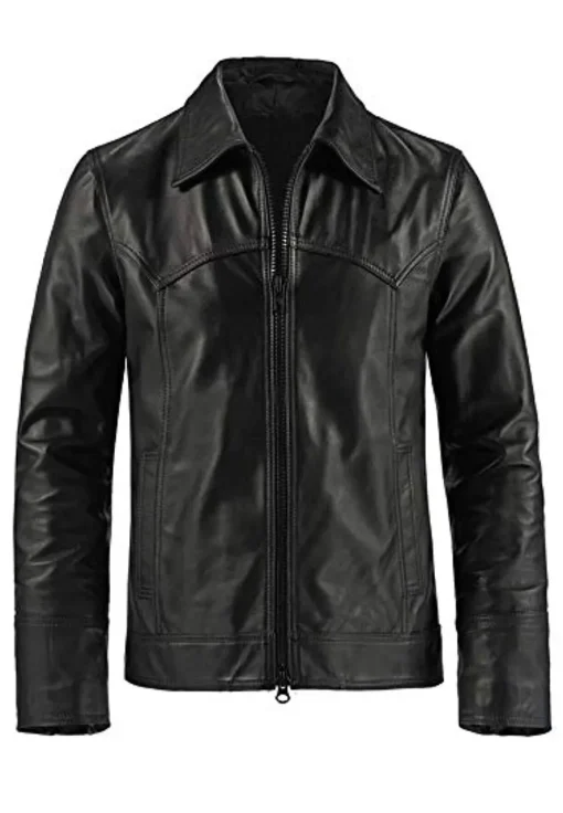 mens-biker-racer-black-faux-leather-jacket