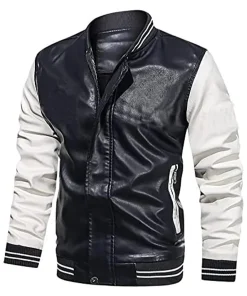 mens-black-and-white-faux-leather-varsity-jacket