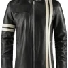 mens-black-cafe-racer-faux-leather-biker-jacket