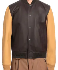 mens-bomber-dark-brown-faux-leather-jacket