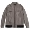 mens-casual-grey-bomber-faux-leather-jacket