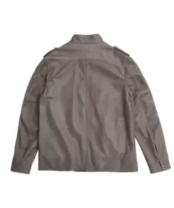 mens-casual-grey-bomber-faux-leather-jacket