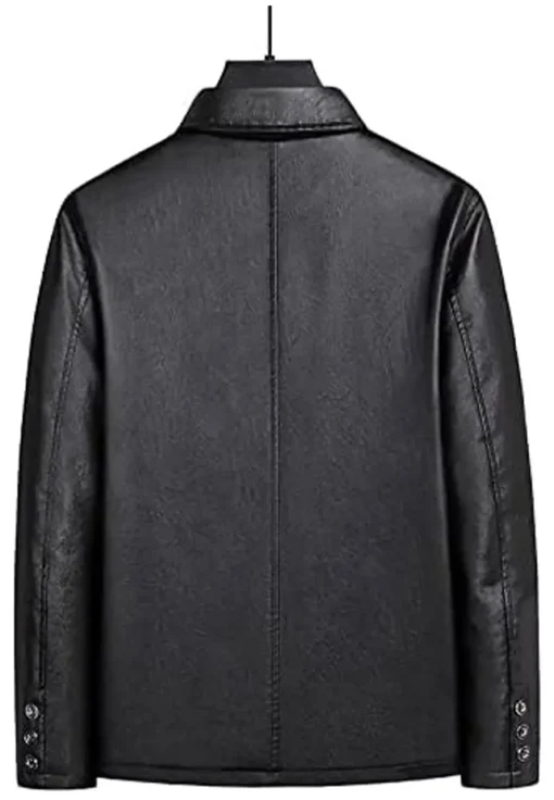 mens-casual-simple-black-faux-leather-jacket