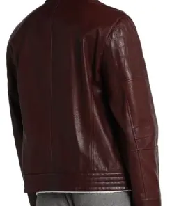 mens-chocolate-brown-faux-leather-biker-jacket