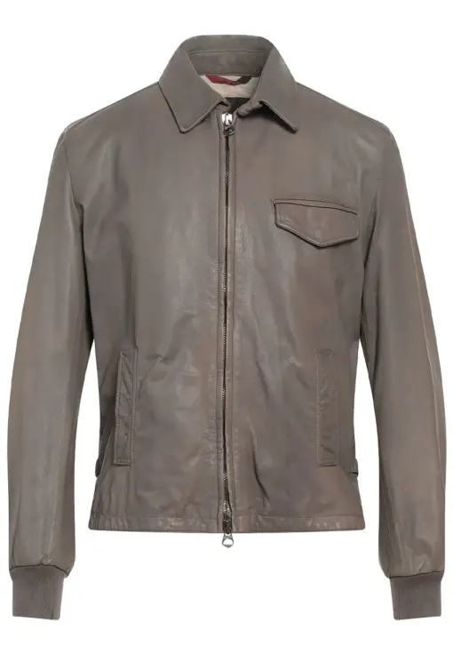 mens-classic-dove-grey-faux-leather-bomber-jacket