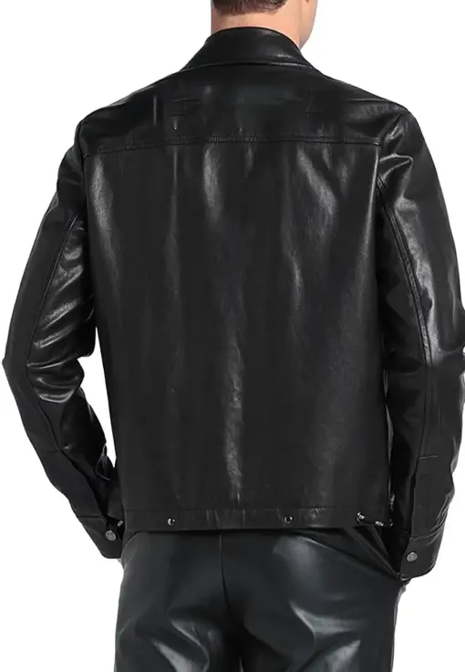 mens-classic-faux-leather-black-jacket