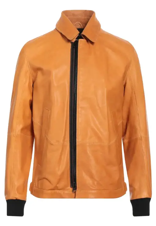 mens-classic-tan-faux-leather-bomber-jacket