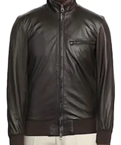 mens-coffee-bomber-faux-leather-jacket