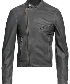 mens-dark-grey-faux-leather-jacket