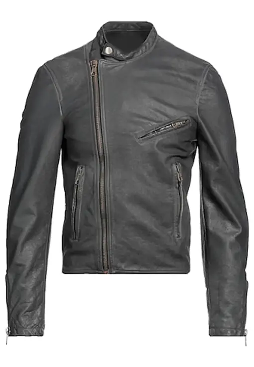 mens-dark-grey-faux-leather-jacket