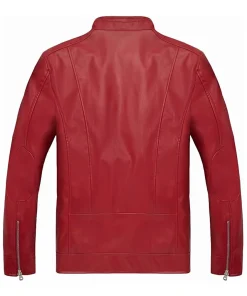mens-iconic-red-faux-leather-jacket