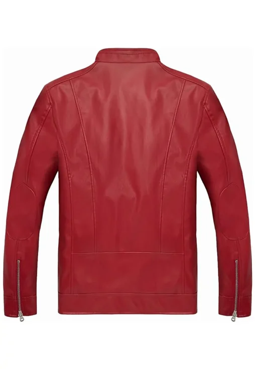 mens-iconic-red-faux-leather-jacket